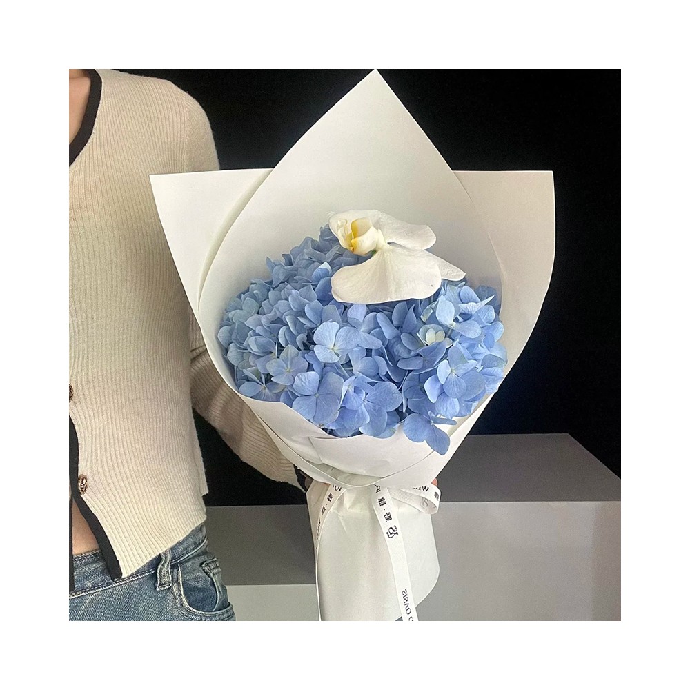 फूलों का गुलदस्ता « नीली शांति »