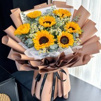 向日葵花束 « 幸福与力量 »