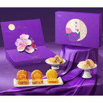 Ganso मिड-ऑटम फेस्टिवल मल्टी-फ्लेवर मूनकेक गिफ्ट बॉक्स