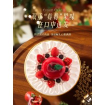 Ganso 크리스마스 축하 케이크