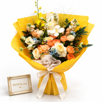 The bouquet of flowers « Cheerful »