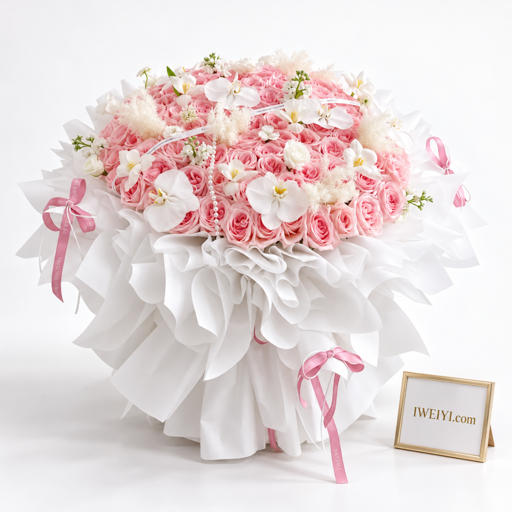 「ピンクラブ」の花束