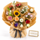 The Bouquet of 16 Flowers « Petals Mix »
