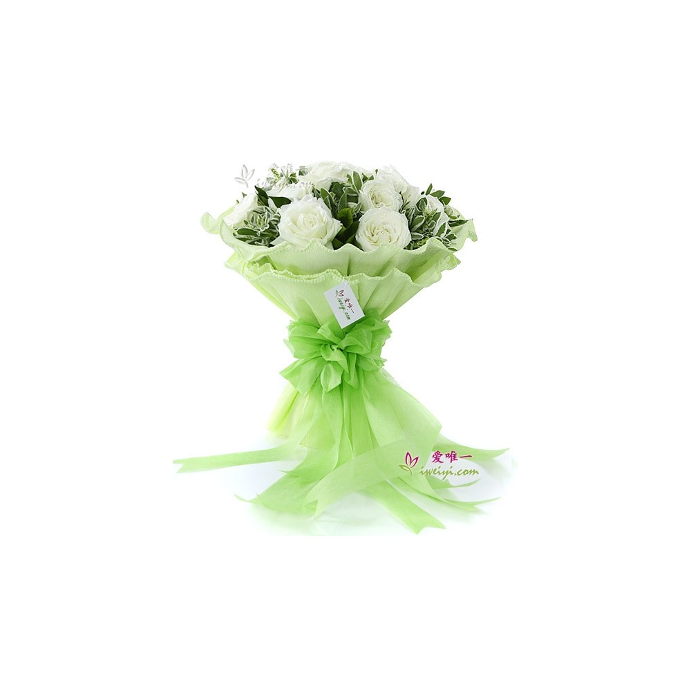 फूलों का गुलदस्ता « मैं हमेशा तुम्हारे लिए यहाँ रहूँगा »