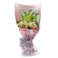 O buquê de flores «Encontro comigo»