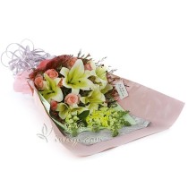 Le bouquet de fleurs « Rendez-vous avec moi »