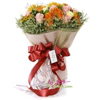 O buquê de flores « Ação de Graças »