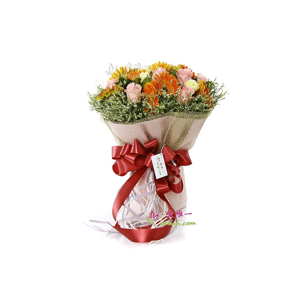 O buquê de flores « Ação de Graças »