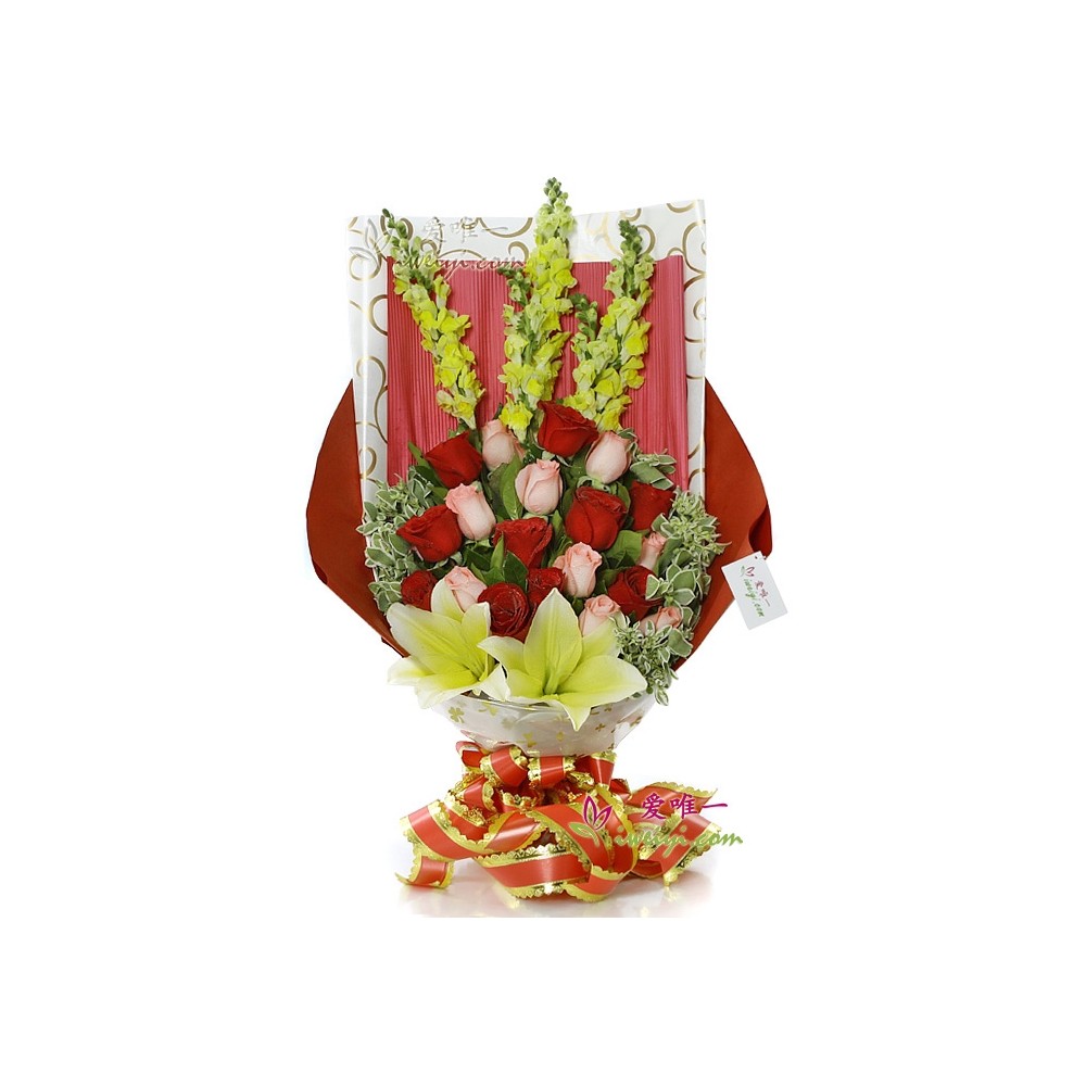 O buquê de flores « Color me love »