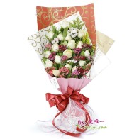 O buquê de flores « Único e exclusivo »