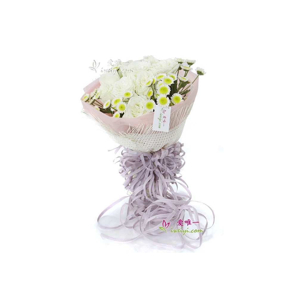 फूलों का गुलदस्ता « अभिवादन »