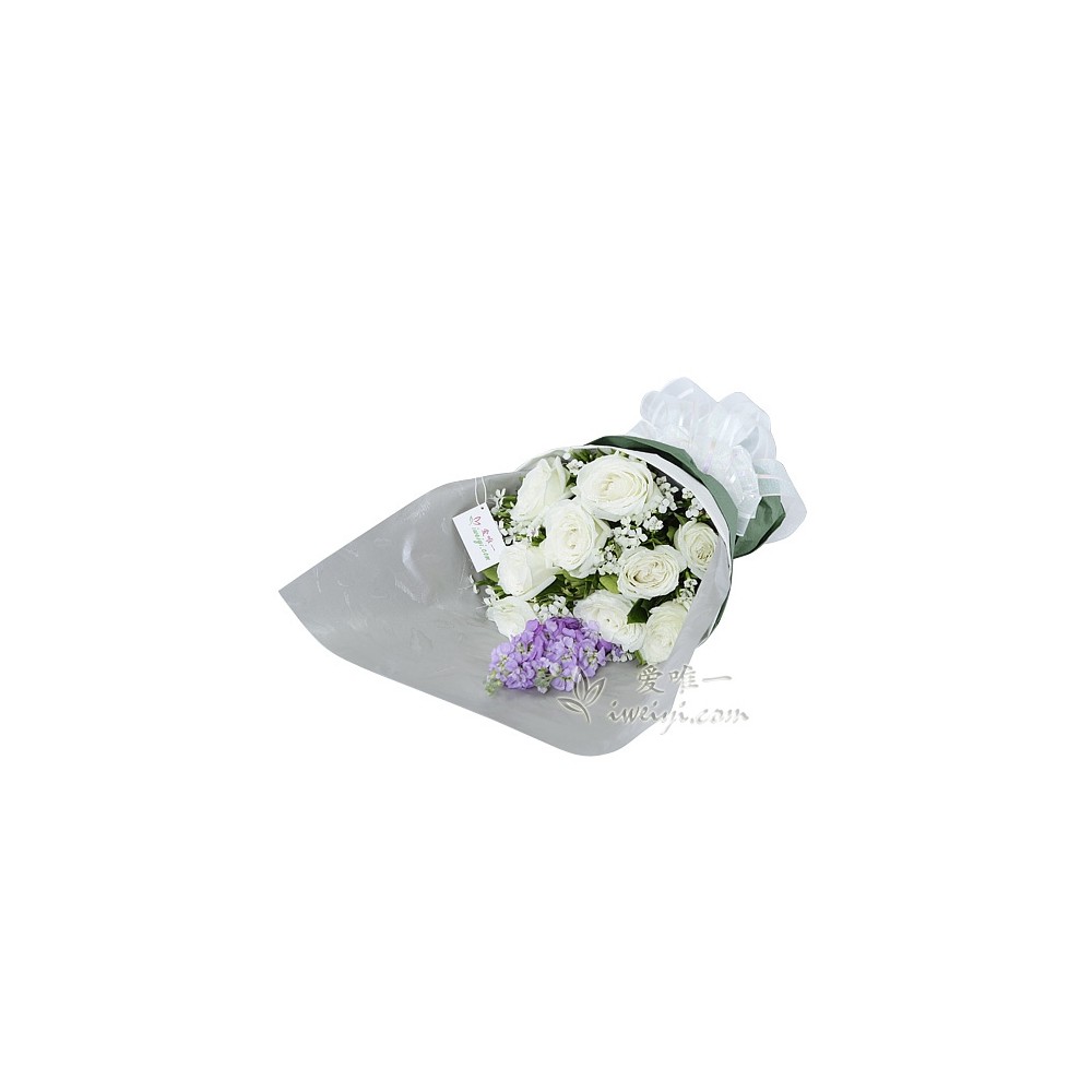 The bouquet of flowers « Pure love »