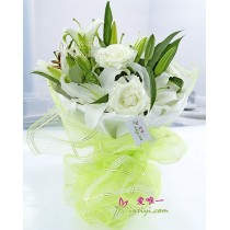 O buquê de flores « Sorriso feliz »