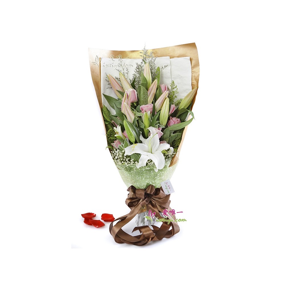 O buquê de flores « Paraíso do Amor »