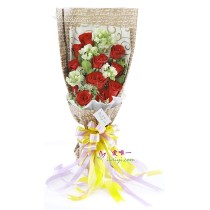 一束鮮花“讓我愛你”
