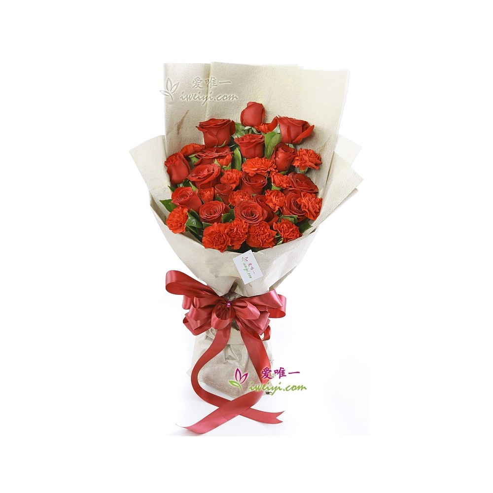 O buquê de flores « Grande amor »