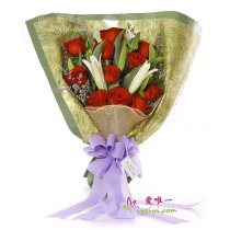 O buquê de flores « Vida Feliz »