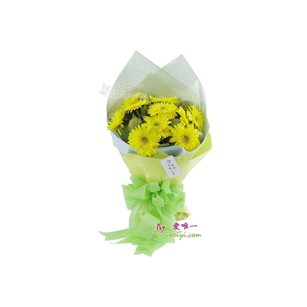 O buquê de flores « Humor ensolarado »