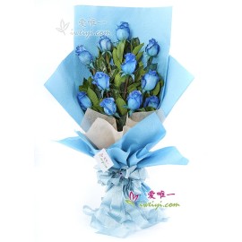 花束 « 藍色視覺 »