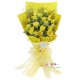 Bouquet di rose gialle