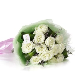 Le bouquet de fleurs « Amour incandescent »