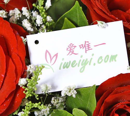 Send red roses to China