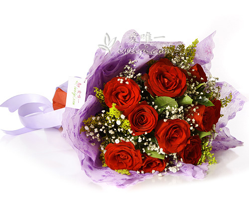 bouquet of red roses