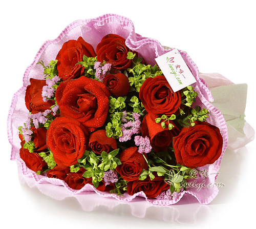 bouquet of red roses