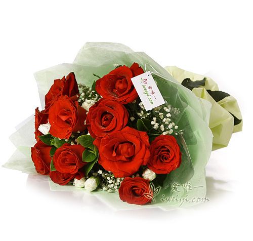 bouquet of red roses