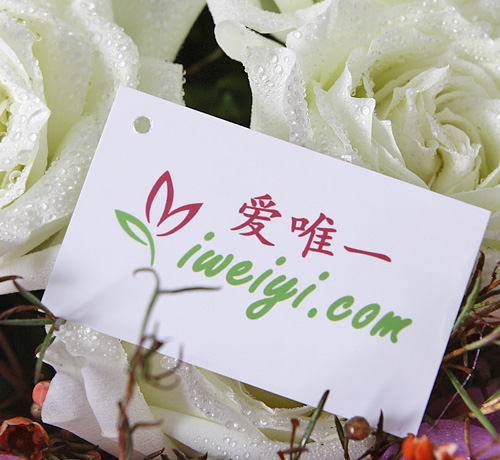 send a bouquet of white roses to China