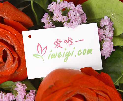 red roses delivery in China