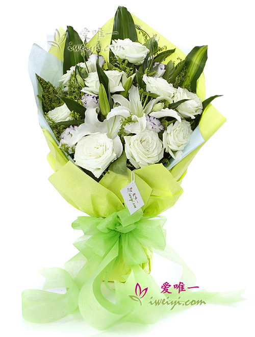 Le bouquet de fleurs « My best love »