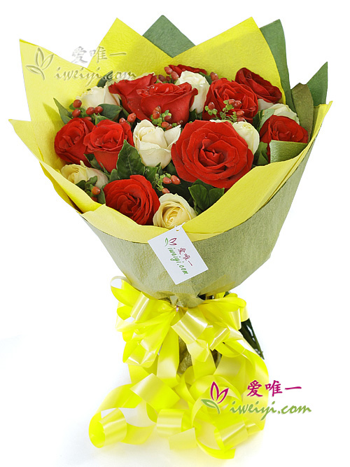 Le bouquet de fleurs « Love in a moment to eternal »