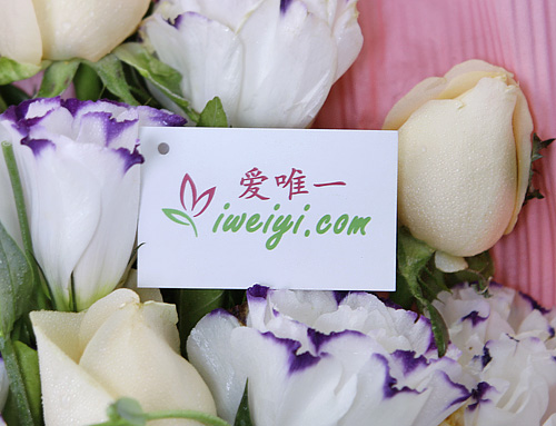 envoyer un bouquet de roses de couleur champagne en Chine