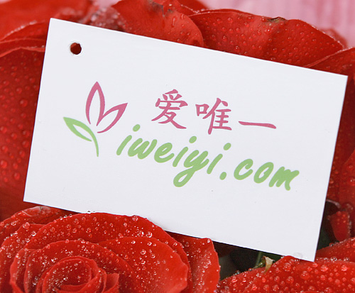 send a bouquet of red roses to China