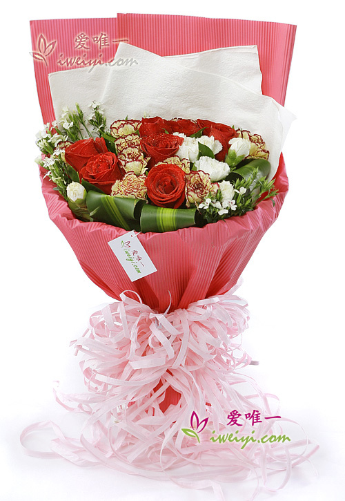 The bouquet of flowers « Dedication of love »