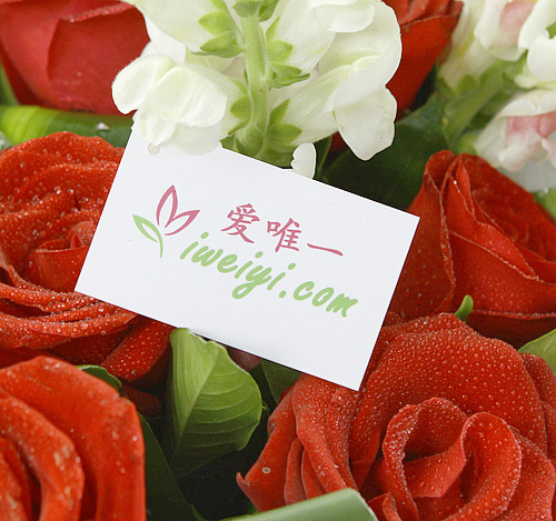 send a bouquet of red roses to China