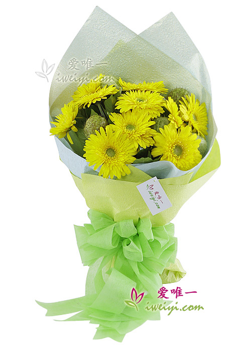 Il bouquet di fiori « Umore solare »