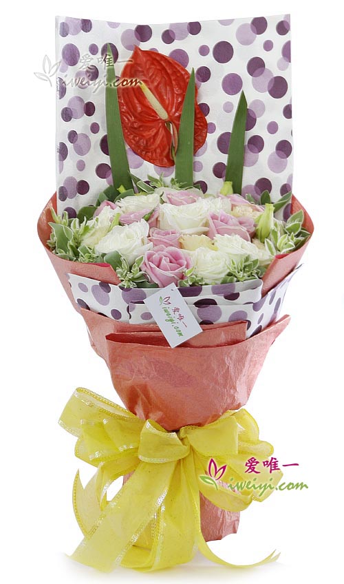 Le bouquet de fleurs « Heartfelt Wish »