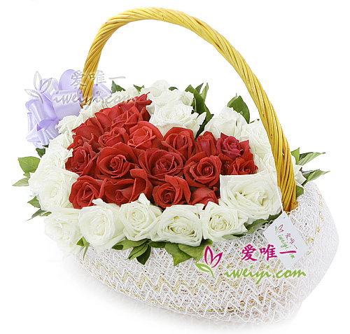 The basket of flowers « Suffocating love »