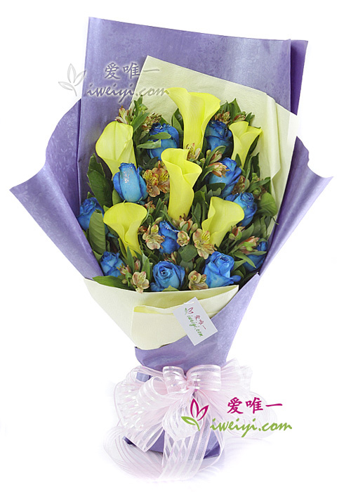 Il bouquet di fiori « Una fata in questo mondo mortale »