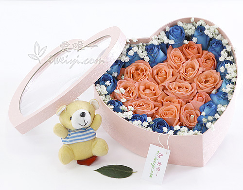 La boîte florale « Love »