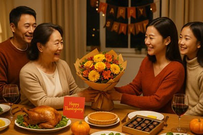 Thanksgiving en Chine : comment on le célèbre et que peut-on offrir ?