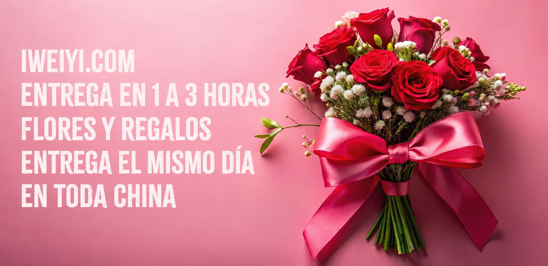 Entrega de flores y regalos en China